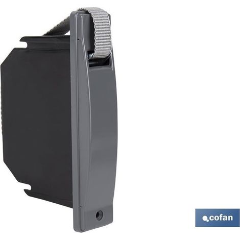 Raccoglitore di nastro cieco compatto grigio 20 mm