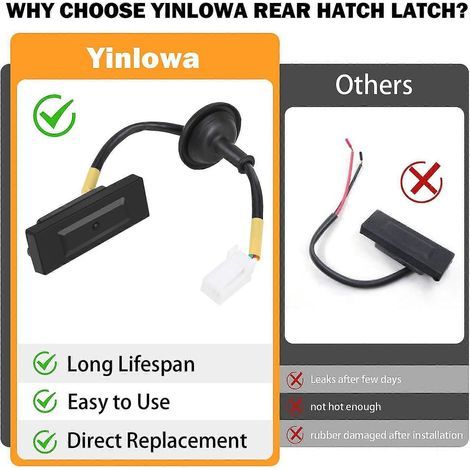 Tailflaps Handle Button Micro Switch for Kia Rio III Picanto 2011 81260-1W220 (1/3)