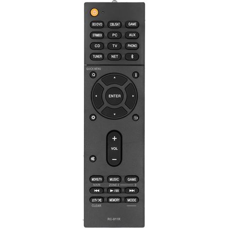 Télécommande de remplacement RC911R pour récepteur audio-vidéo Onkyo TXRZ810 TXNR575E (1/4)