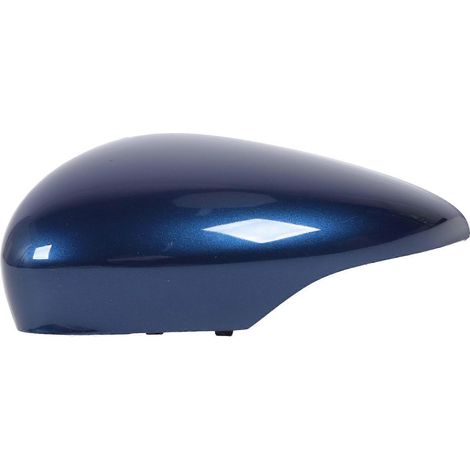 Coque de rétroviseur gauche en plastique ABS pour Ford Fiesta 2008-2017 (bleue) (1/4)