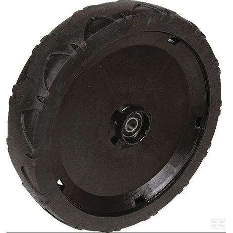 Roue arrière Ø 240mm avec roulement – Compatible GGP / Castelgarden / Stiga – Pièce d'origine pour tondeuse