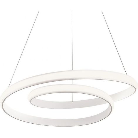 Lampadario moderno redo group torsion 01 4360 led alluminio dimmerabile (1/5)