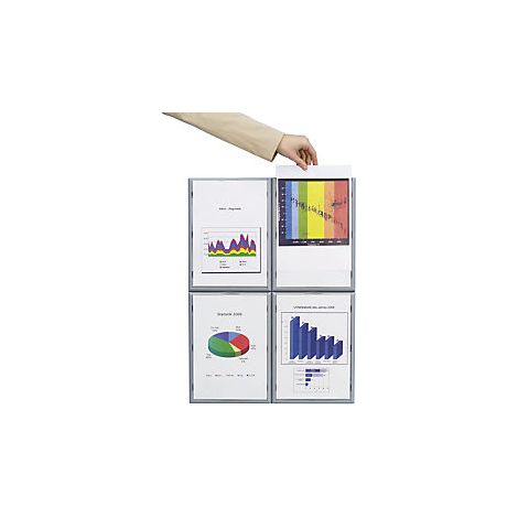 Paperflow Espositore informativo cornice in polistirene