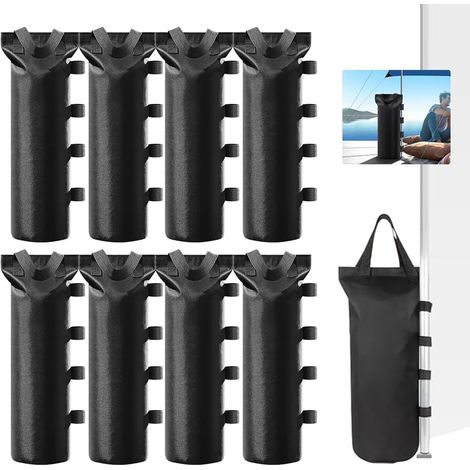 Sac de Lestage pour Tonnelle,8 Pièces Sac de Sable,Sac Lestage,800D Tissu Oxford,Sac de Lestage,Poids pour Tonnellem,Capacité Maximale de 10 KG,pour Auvents,Tentes,Tonnelles(50x20cm) (1/5)
