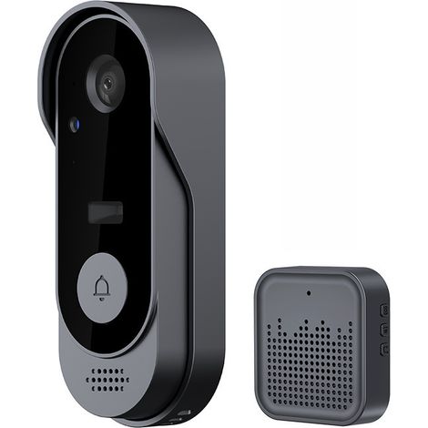Sonnette vidéo sans fil WiFi basse consommation Tuya M9, interphone intelligent avec stockage cloud, surveillance à distance de votre domicile (1/4)