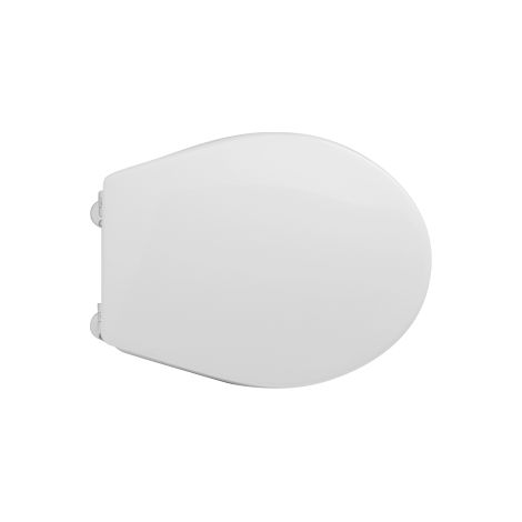 Abattant WC pour toilettes Hatria Spea Nido Abattant WC 42,5-45 x 35 cm avec charnie'res re'glables et sie'ge en fonte d'aluminium