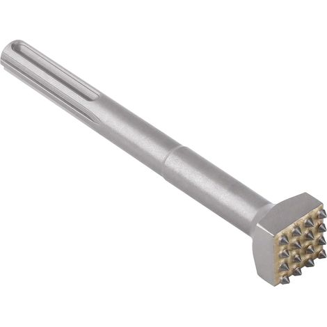 SDS MAX Burin à carrelage, 208mm, 16 dents, creux, en métal dur, pour béton, ardoise, pont, mur, carrelage en céramique (1/4)