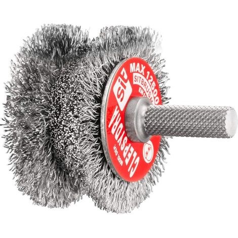 Brosse circulaire en fils d acier (decapage peinture/ rouille) (1/5)