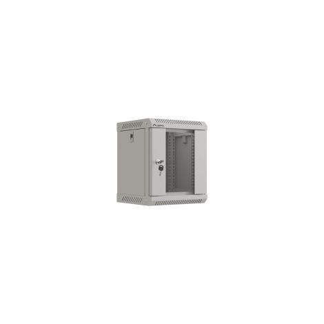 ARMARIO LANBERG MURAL RACK 10 6U/300X300 FLAT PACK GRIS PUERTA CRISTAL