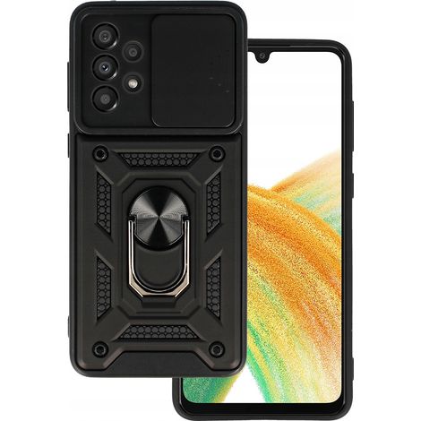 Funda para SAMSUNG A33 5G Defender Slide ARMOR RING STRONG BACK + GLASS (1/5)