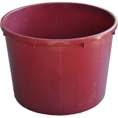 Mastellone in polietilene HD atossico per alimenti da 750 lt vinaccia cm 122 x 82 h mastello contenitore per mosto uva (1/2)