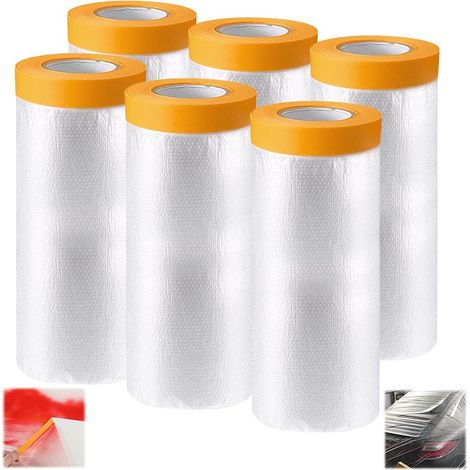 6 Rollen Abdeckpapier