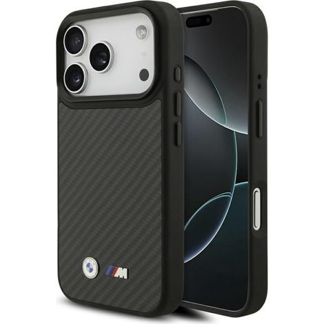 BMW M Kevlar Matt MagSafe Hülle für iPhone 17 Pro Schwarz (1/5)