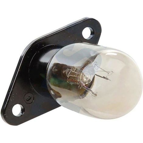 Ampoule Four Micro-Ondes - 25 W - 240 V - Cosses Droites - Verre Thermique - Pour Surveillance Cuisson - 1 Piece (1/3)