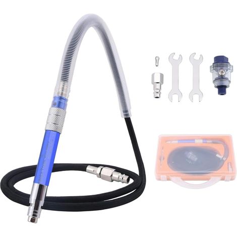 Kit de meuleuse à air comprimé - Mini crayon de 3 mm - Outil de coupe - Crayon pneumatique - Pour meulage et polissage de précision - 56000 tr/min (1/5)