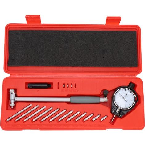 Jauge d'alésage à cadran 2-6 pouces 0,001 pouces, précision du trou du moteur, jauge de mesure du cylindre pour Kit d'outils de mesure. (1/5)