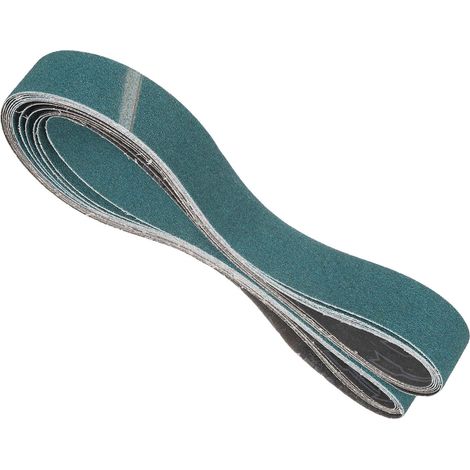 6 Bandes Abrasives 2 x 72 Pouces Zircone Pour Ponceuse À Bande (1/5)