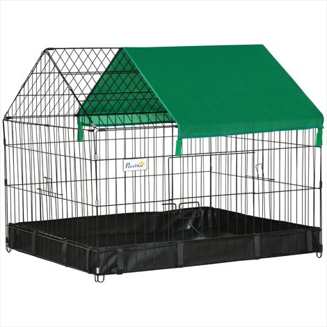 Cage pour rongeur Cage 90 x 75 x 75 cm pour lapins et rongeurs (1/5)
