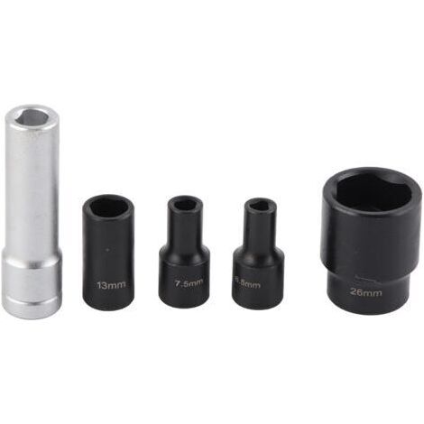FOREHILL Kit d'installation et de démontage de pompe d'injection de carburant diesel 5 pièces, remplacement en acier au carbone pour carburant diesel Bosch VE (1/2)