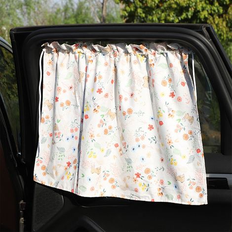 Auto-Sonnenschutz mit Saugnapf, Cartoon-Sonnenschutz, Seitenisolierung, Fensterblumen, klein (1/5)