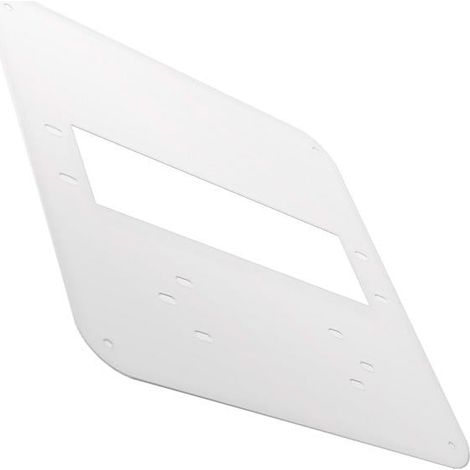 IluminaShop - Chapa Adaptacion de un Modulo Para Farol Negro Villa IP20 (1/2)