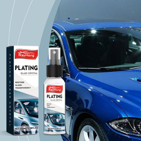 Glasfleckenentferner für Autoscheiben, Regen- und Abwasserabweisungsmittel, Scheibenversiegelung – 100 ml -- DE (1/5)