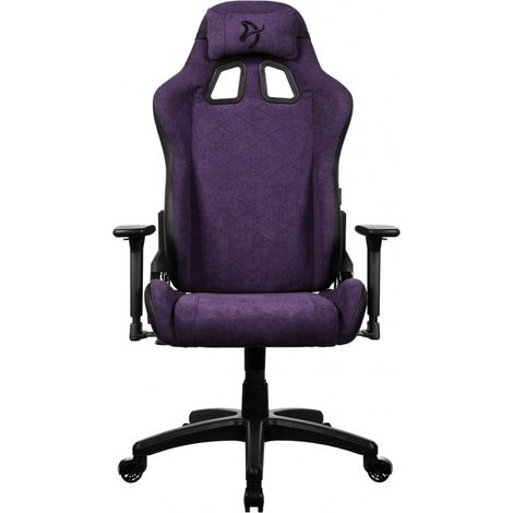Arozzi Avanti Soft Fabric Chaise de gaming violet confortable