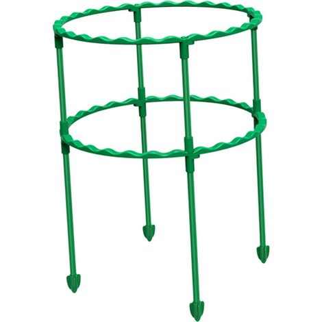Support Pour Plantes - Cages À Tiges Réglables En PP - 25 cm De Hauteur - Pour Tomates Et Plantes Grimpantes - Lot De 1 (1/5)