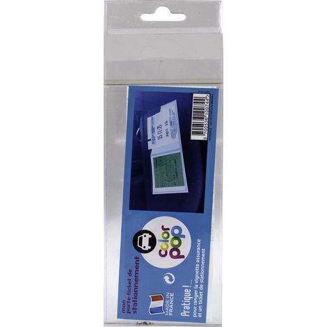 sans 550020 Porte Ticket de Stationnement et Assurance, Blanc (1/2)