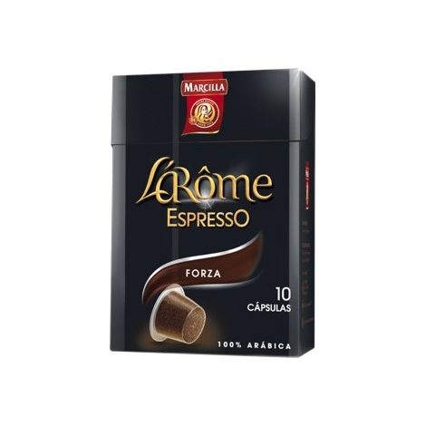 LOr Caffè Capsule Nespresso -
 Espresso Forza - Confezione 10 Capsule -