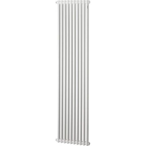 Acova – Radiateur eau chaude vertical 1600W en acier – 3 colonnes – Raccordements centrés en bas – Pression 10 bars – M2C308220 (1/2)