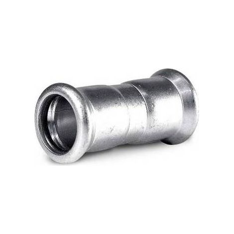 MANICOTTO CON BATTUTA A PRESSARE IN ACCIAIO CARBONIO Misura: Diam. 22