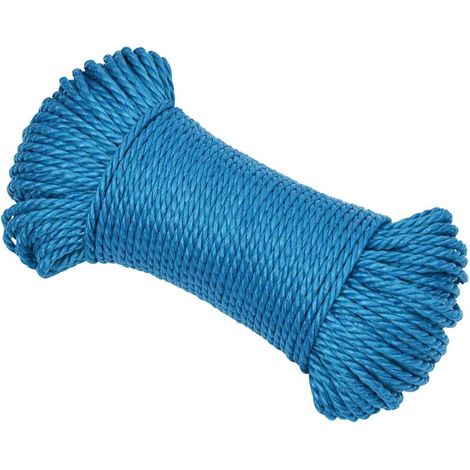 Maison Exclusive - Arbeitsseil Blau 3 mm 500 m Polypropylen