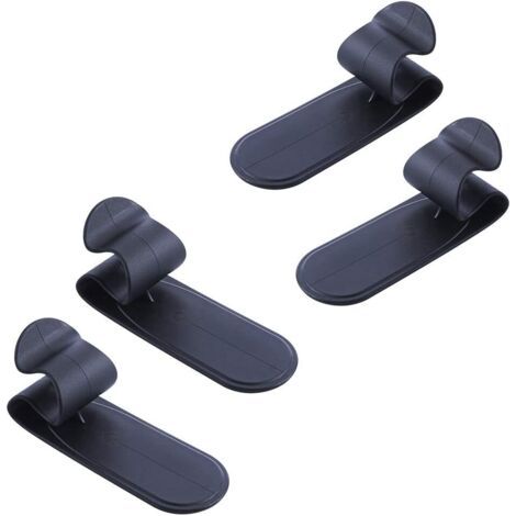 Lot De 4 Supports De Parapluie,Crochets Coffre Adhésifs,Support De Parapluie,Support Mural Pour Parapluies Pour Voiture,Entrée De Maison,balcon,Salle De Stockage,Outil De Rangement Pour Parapluies (1/5)