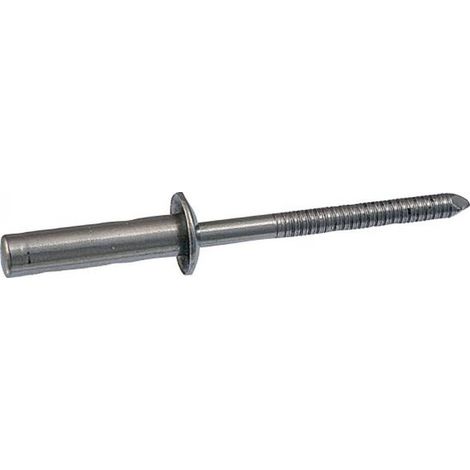 500 Rivets Etanches Tête Plate Aisi 420 3.2 x 8 mm - TYPE ISO 16585 - Inox A2 - D-Work