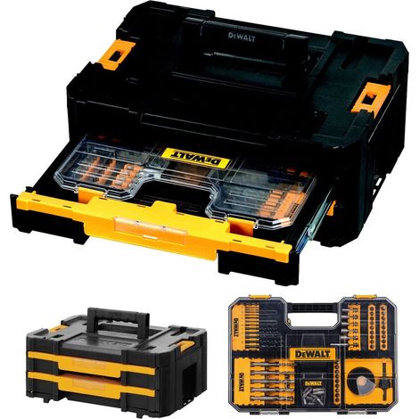 Dewalt DWST1-70706 TStak IV Tool Storage Box 2 Drawers + 102 Piece Accessory Set (1/5)