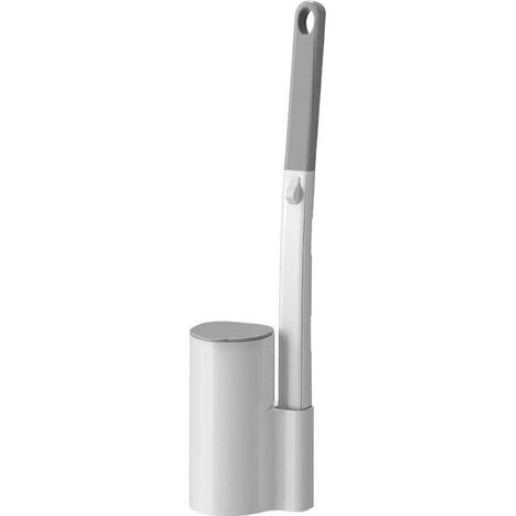 Ersatzpackung für Einweg-Toilettenbürsten – Wandmontierter 360°-Reinigungskopf mit Griff – 18 Nachfüllpackungen (1/5)