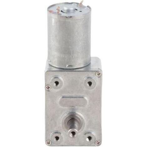 Moteur de réduction de Torsion élevée cc 12V, moteur à engrenage à vis sans fin 100 tr/min pour ouvre-porte et fenêtre, treuil Miniature (1/4)