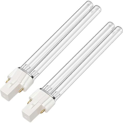 Deux lampes germicides UV-C de 13 W sont incluses, adaptées aux filtres biologiques pressurisés pour bassins de 1580 GPH/1840 GPH/2630 GPH, systèmes de filtration pour bassins. (1/5)