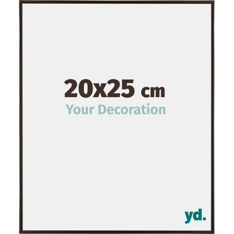 yd. - Cadre photo 20x25 - Anthracite - Plastique - Evry