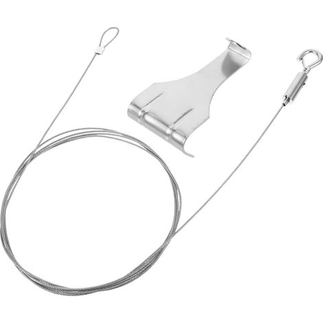 Fil de suspension robuste en acier inoxydable Uonlytech pour cadres (1/5)