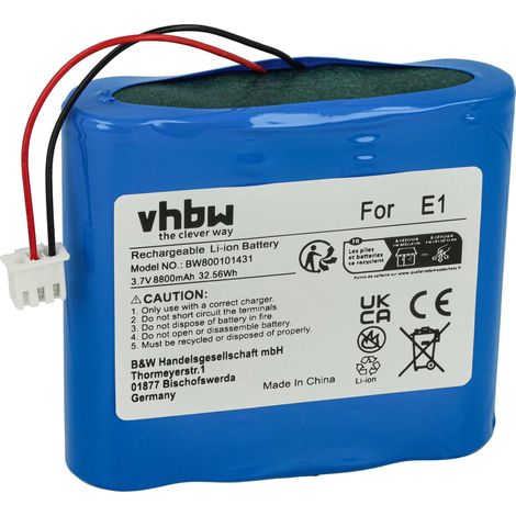 vhbw Akku Ersatz für Pure E1 für digital Radio (8800mAh, 3,7V, Li-Ion)