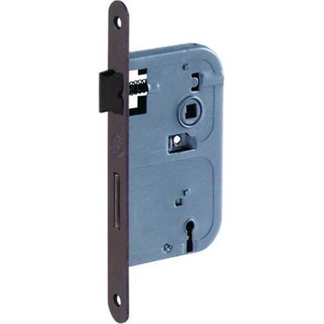 Serratura Patent Piccola Bordi Tondi Bronzato Mm. 8X60 Conf.5Pz