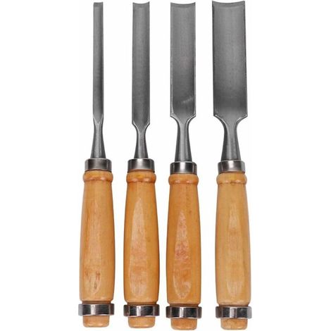 royaluxe -Outil de u de Sculpture sur Bois Professionnel Gouges Sculpturales Ensemble Bricolage Art Artisanat Travail Du Bois pour Débutants Amats 1 Ensemble (1/5)