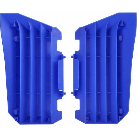 Juego de rejillas protectoras para radiador Polisport Yz Yzf 250 450F 14 17 16 19 Azul
