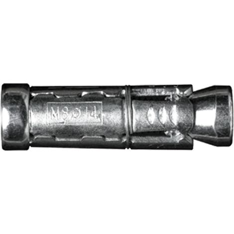 Tassello In Acciaio Di Ricambio  M.12 Foro Mm 20- Lun.Tot. 75 Cf. 20 Pz