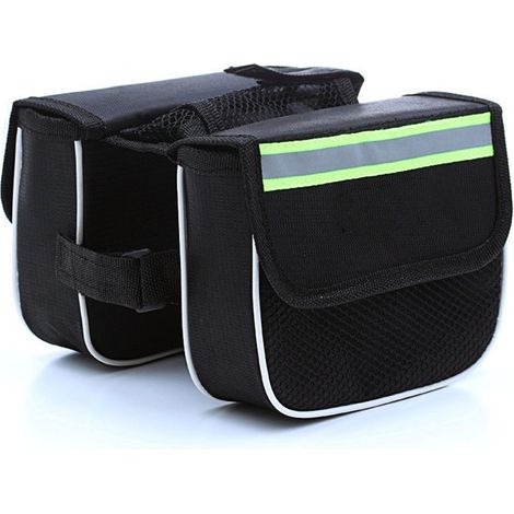 Borsa da manubrio anteriore per mountain bike di grandi dimensioni, 3 in 1, borsa superiore, borsa da sella, accessori per bicicletta, borsa rigida (1/2)
