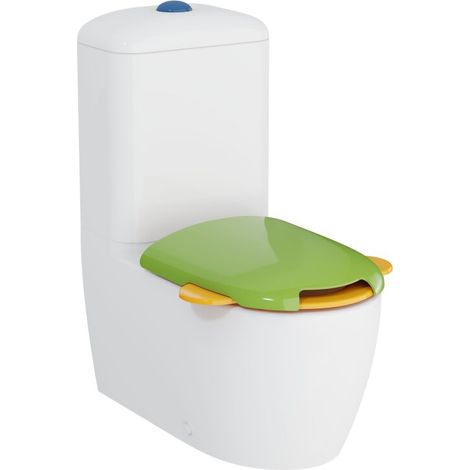 VITRA 7362B003-0585 Ensemble bidet + WC sur pied Sento Kids