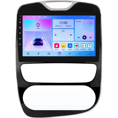 Autoradio, Dimensioni dello schermo, Compatibilità con smartphone, compatibile con Renault Clio 4 2012 - 2019 Intelligent System, T3-CP (4 Core 2G 64G) (1/2)