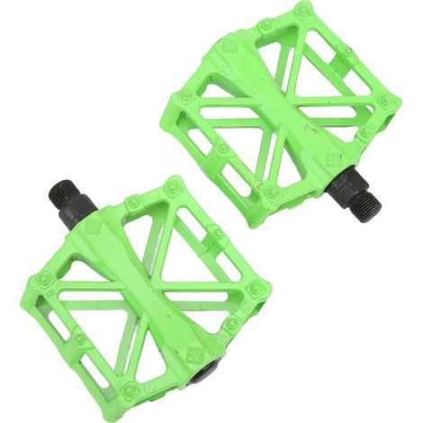Pédales de vélo ergonomiques élargies en alliage d'aluminium pour vélo pliant, VTT et vélo à pignon fixe (1/5)